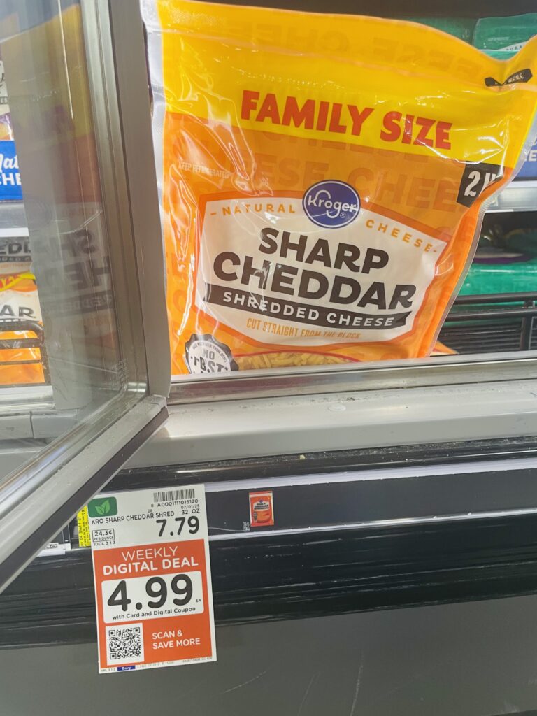 kroger cheese shelf image