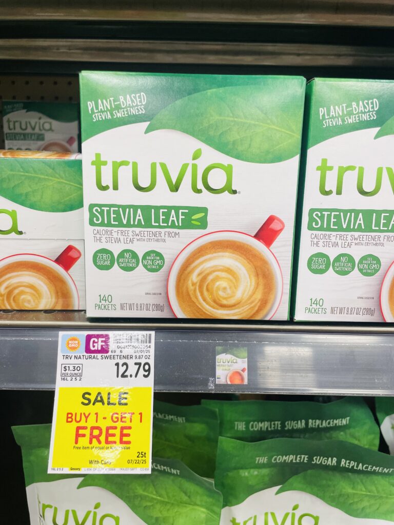 Truvia Kroger shelf Image