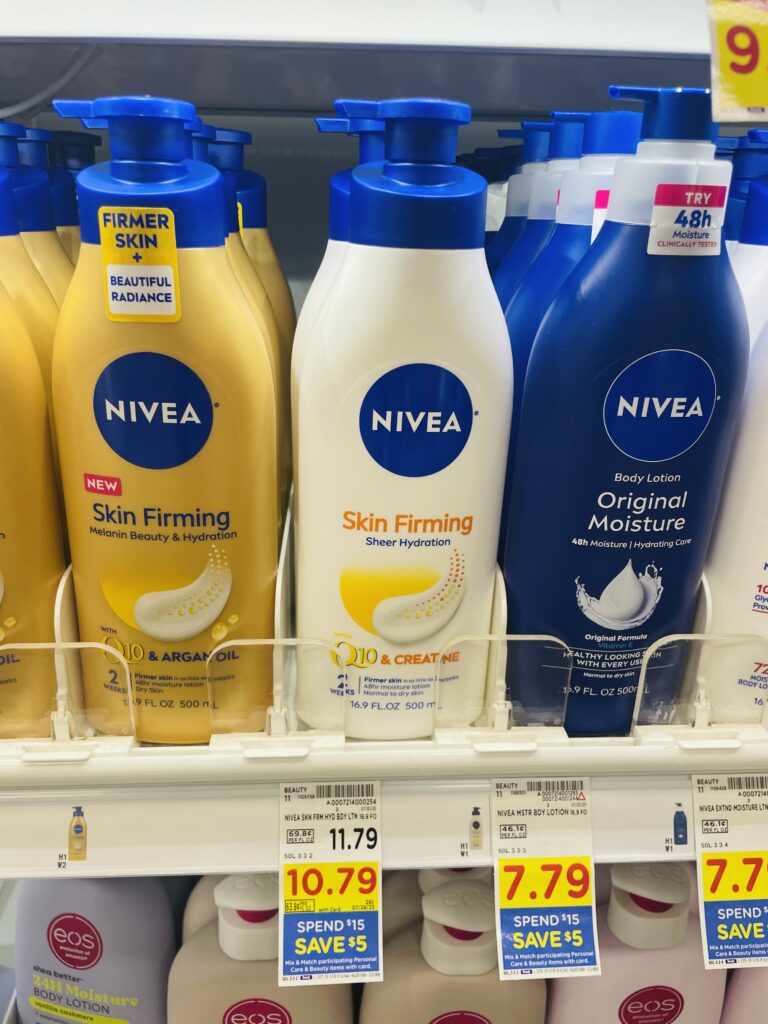 nivea kroger shelf image