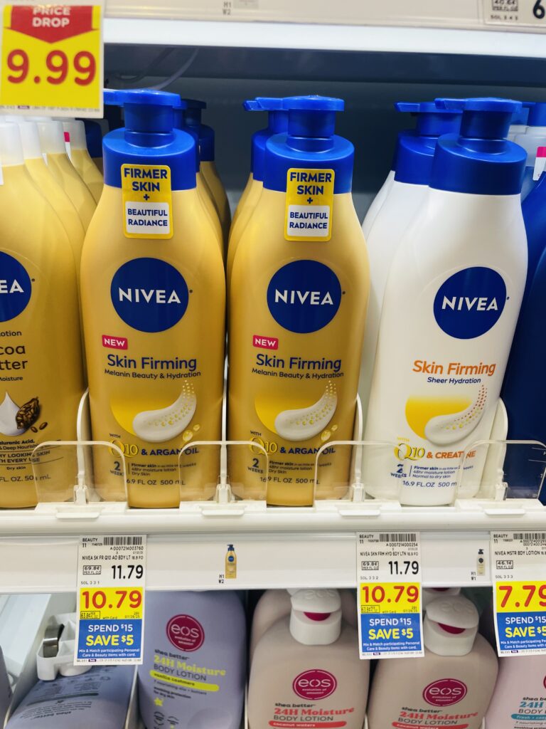 nivea kroger shelf image