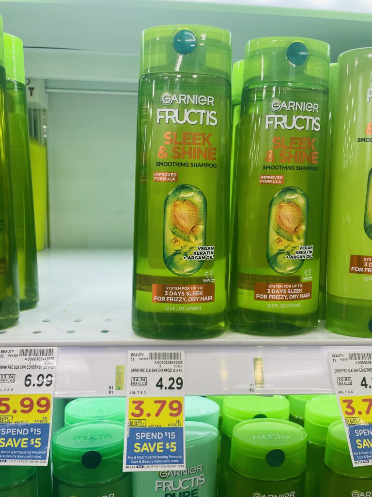 Garnier Fructis Kroger Shelf Image