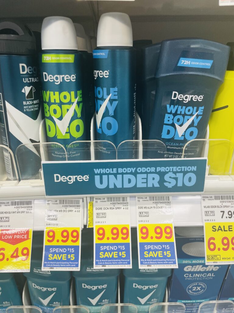 degree whole body kroger shelf image