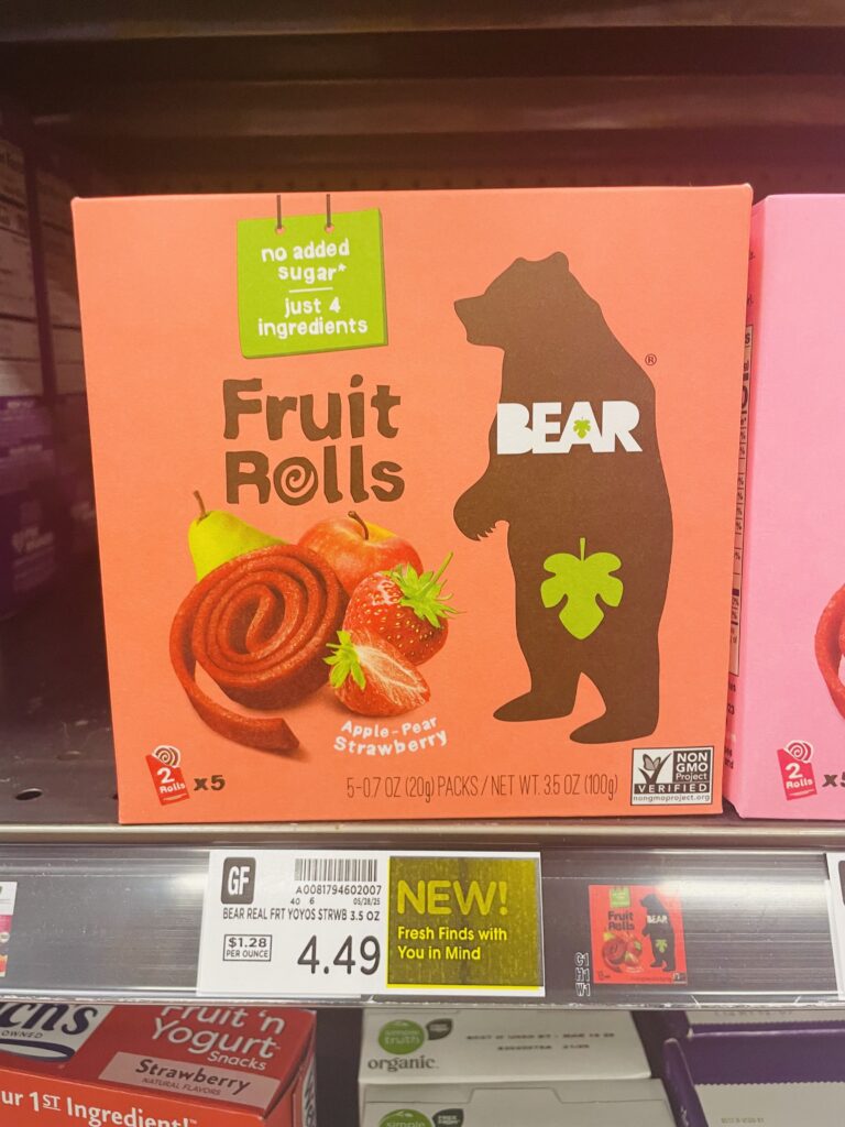 bear fruit rolls kroger shelf Image