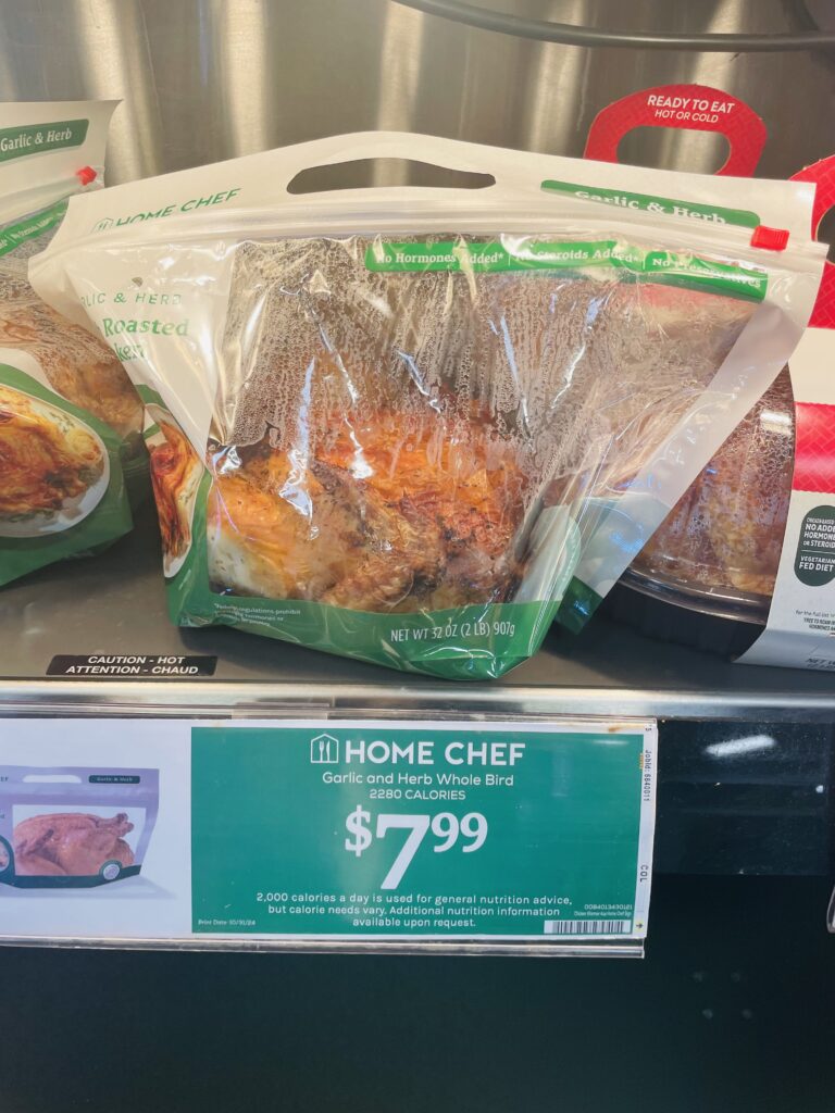Home Chef Chicken Kroger Shelf Image