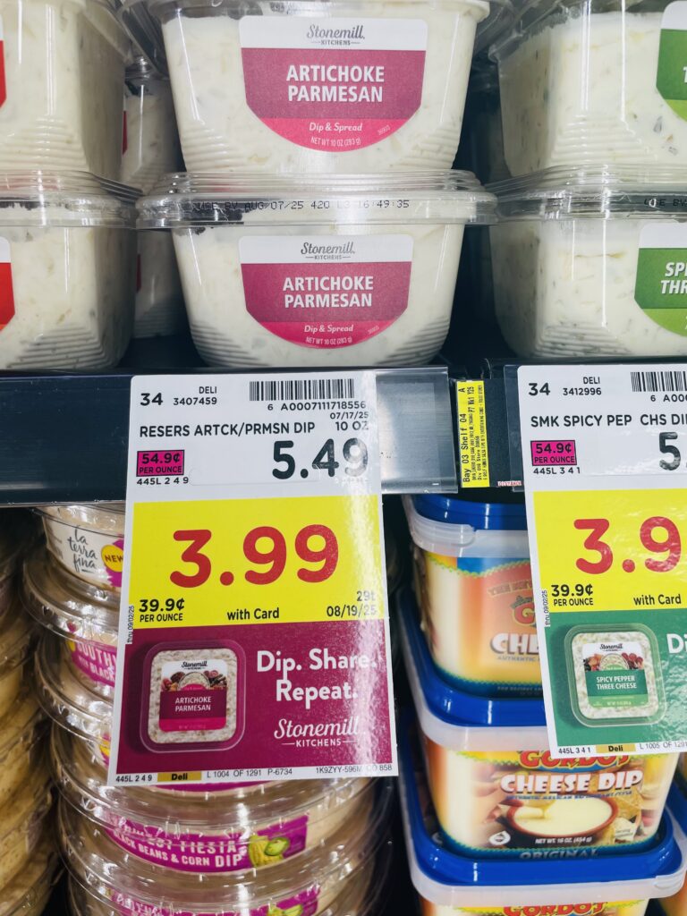 stonemill kitchen dips kroger shelf Image