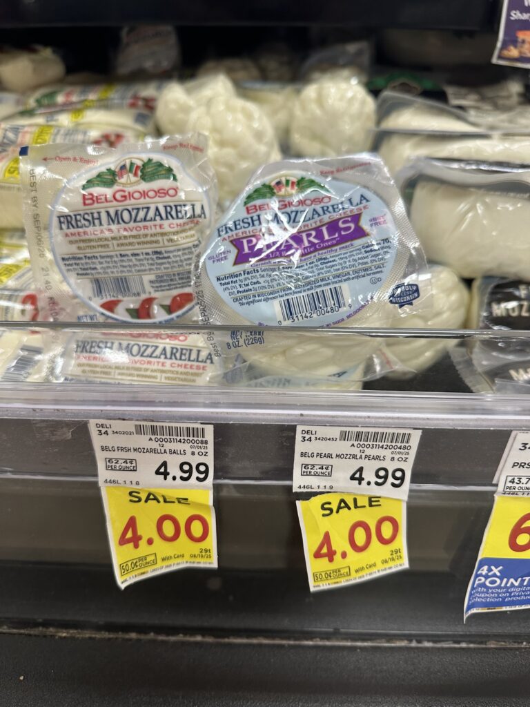 BelGioioso Cheese kroger shelf image