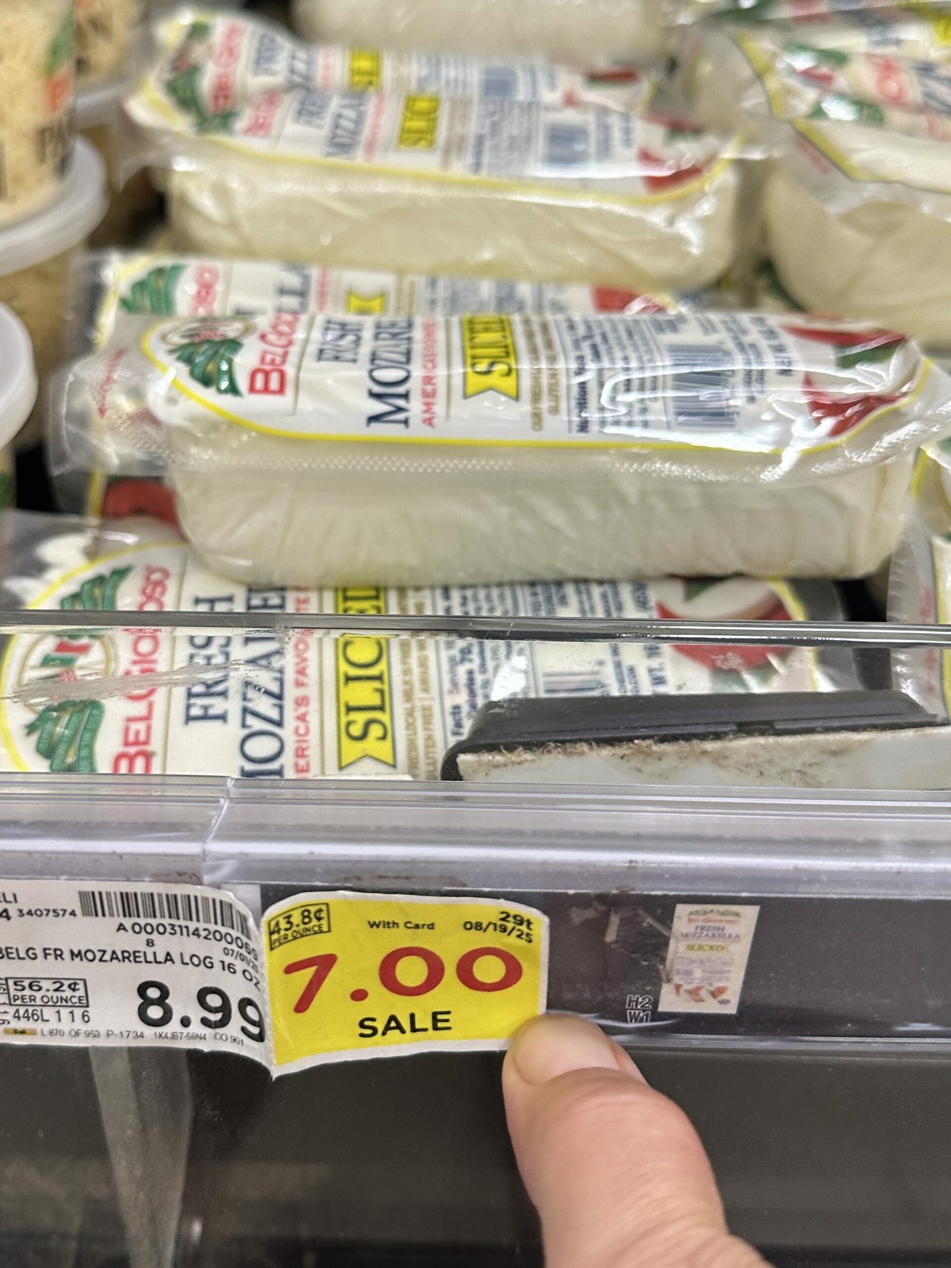 BelGioioso Cheese kroger shelf image