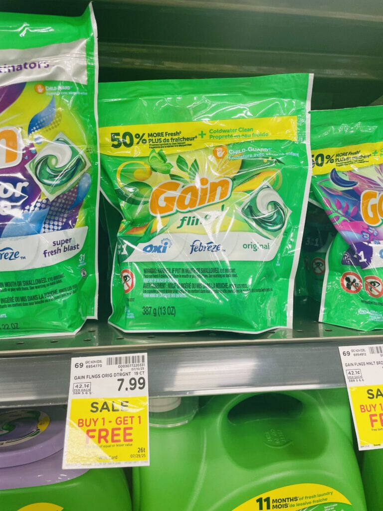 Gain Flings Kroger Shelf Image