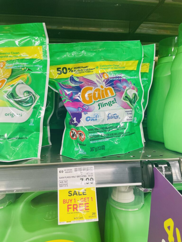 Gain Flings Kroger Shelf Image