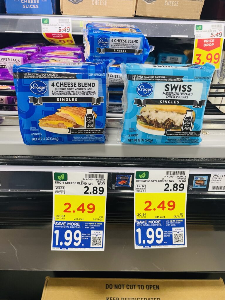 Kroger Cheese Shelf image