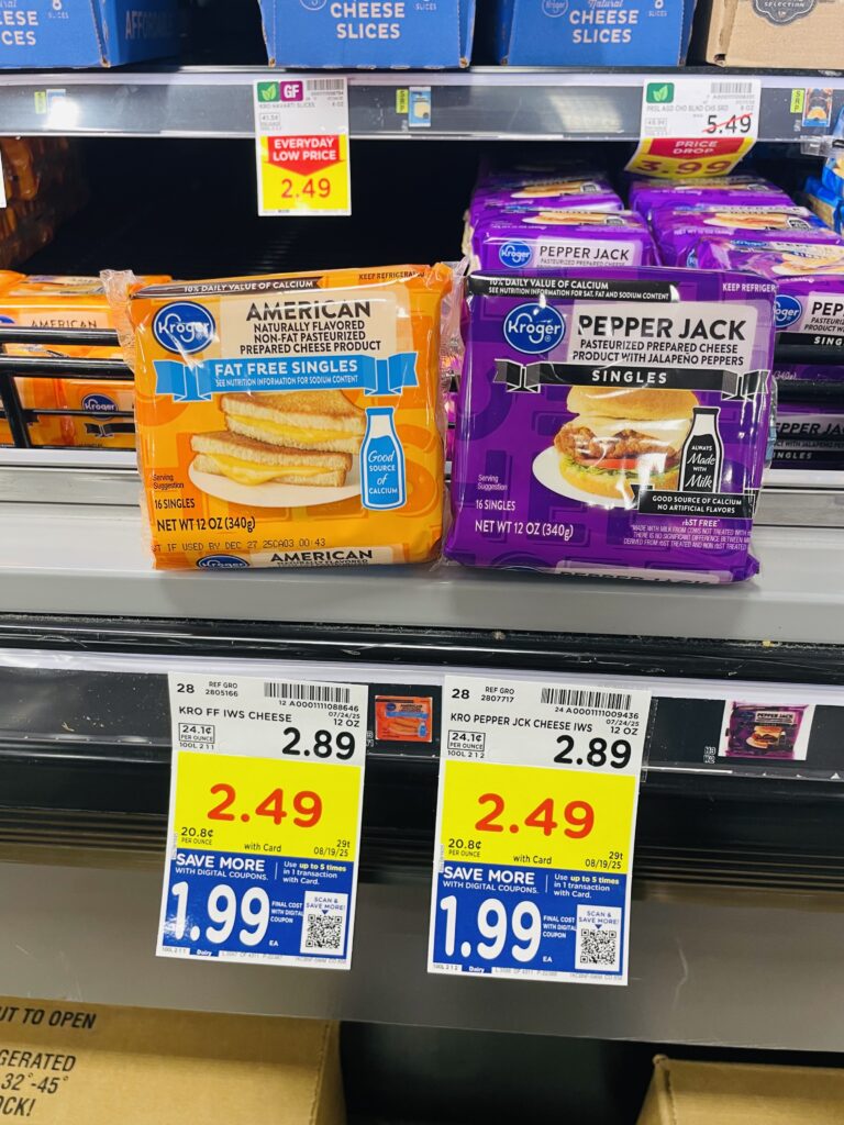 Kroger Cheese Shelf image