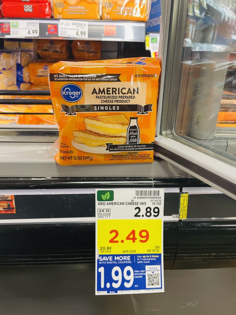 Kroger Cheese Shelf image