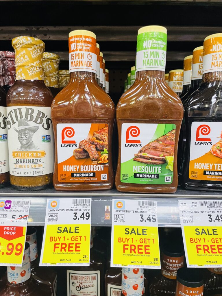 Lawry's Marinades Kroger Shelf Image