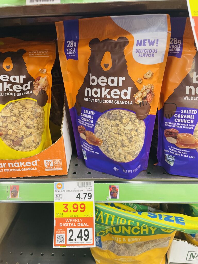 Bear Naked Granola Kroger Shelf Image