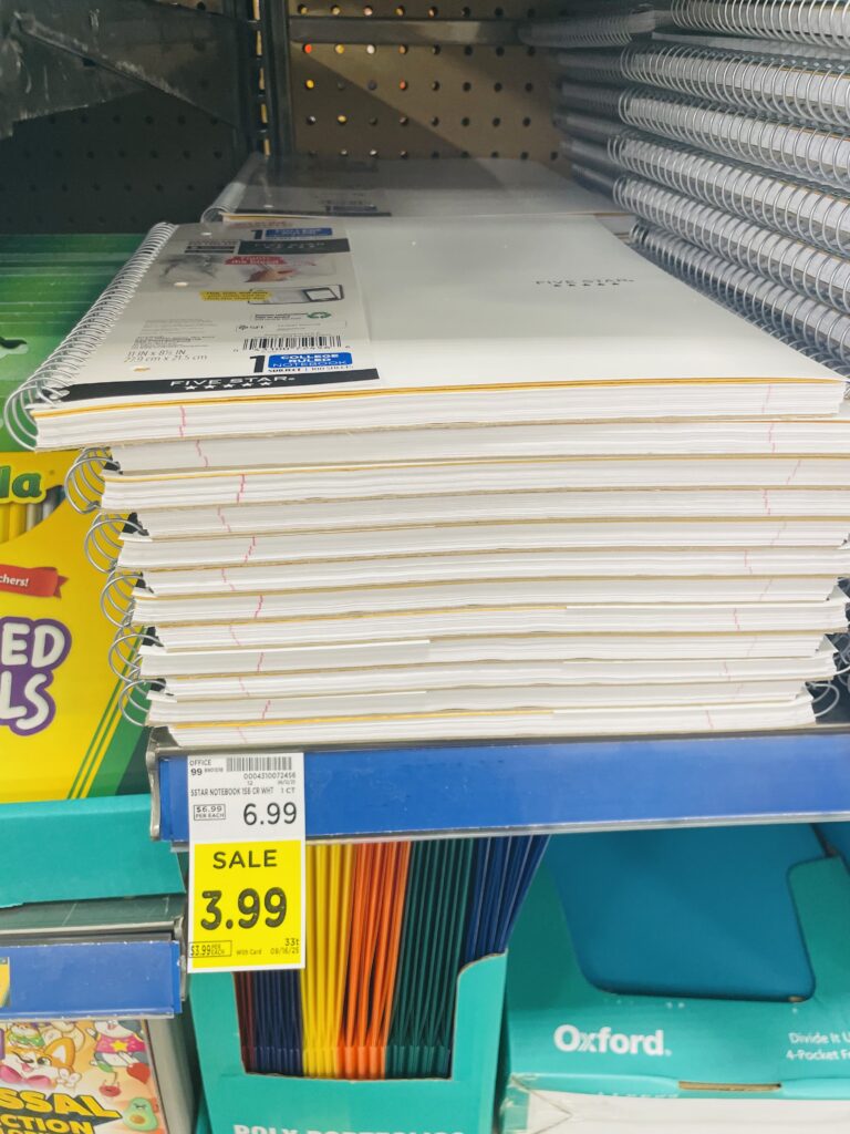 School Supplies Kroger Shelf image