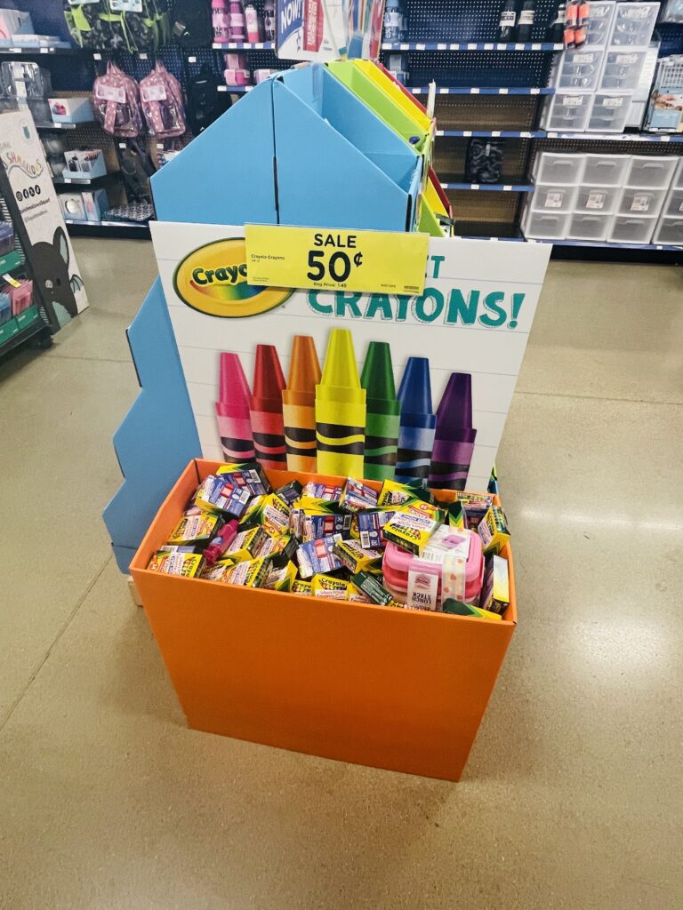 School Supplies Kroger Shelf image