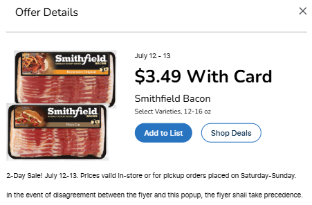 kroger 2 day sale