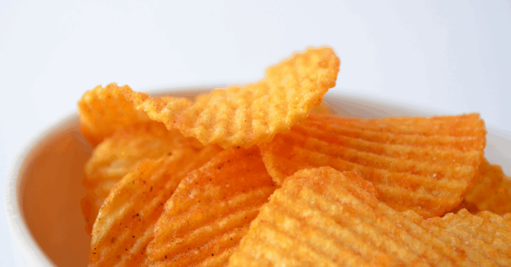 ruffles, doritos and fritos