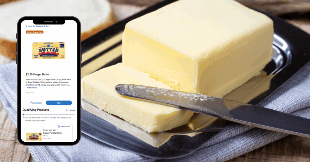 kroger butter digital