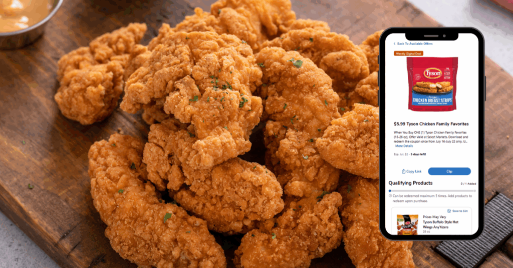 tyson frozen chicken digital
