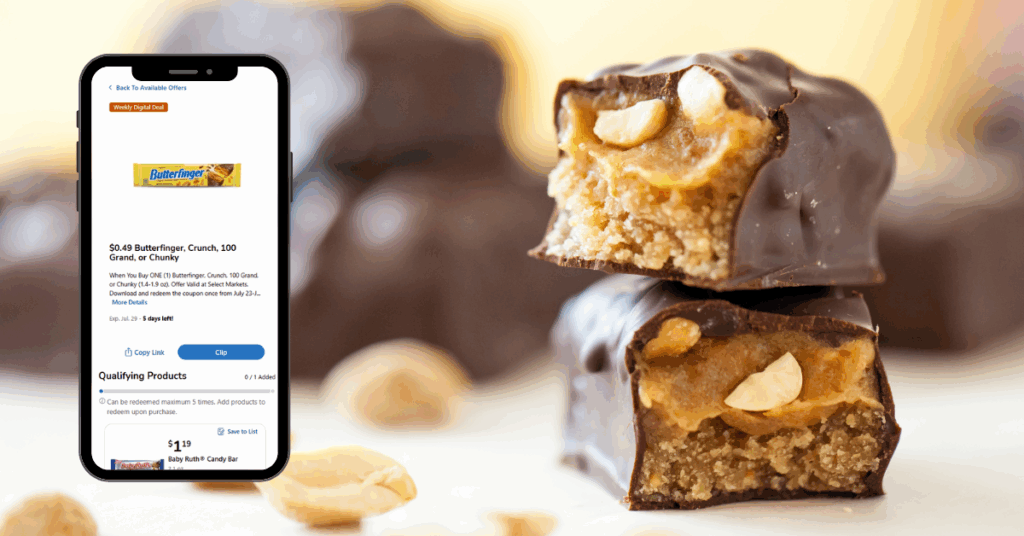 crunch and butterfinger