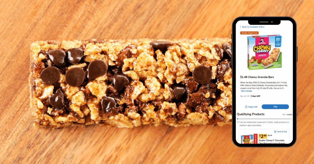 quaker chewy granola