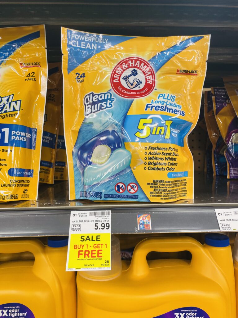 arm and hammer kroger shelf image (1)