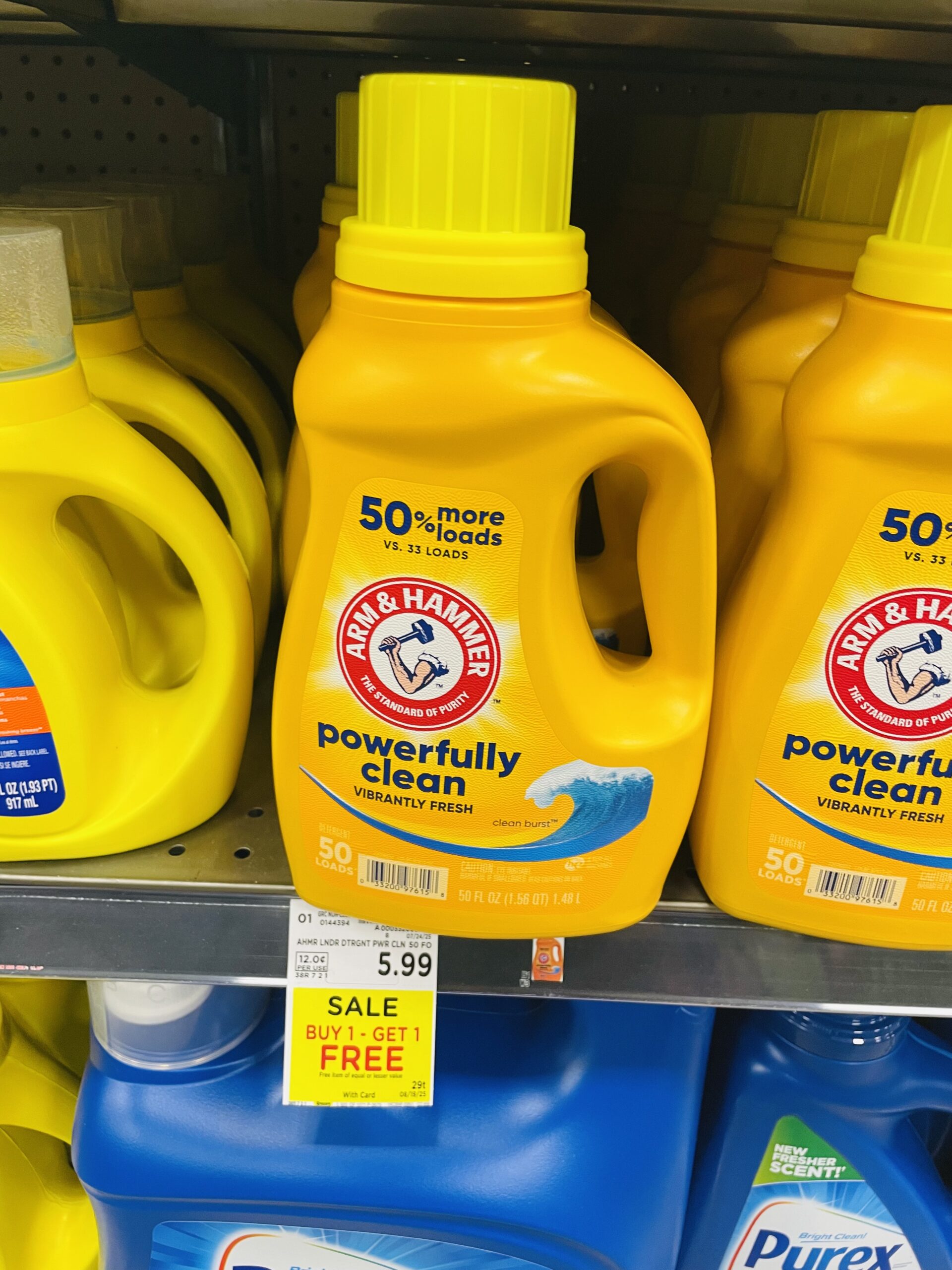 NEW COUPONS! Arm and Hammer Laundry is B1G1 FREE! Kroger Krazy