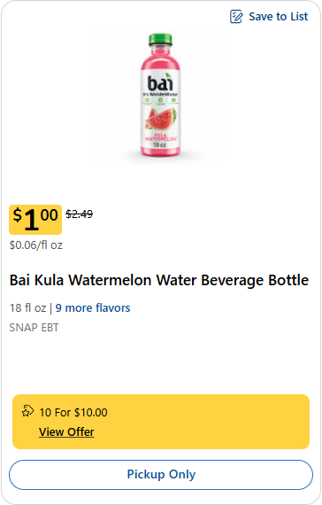 bai kroger shelf image 3