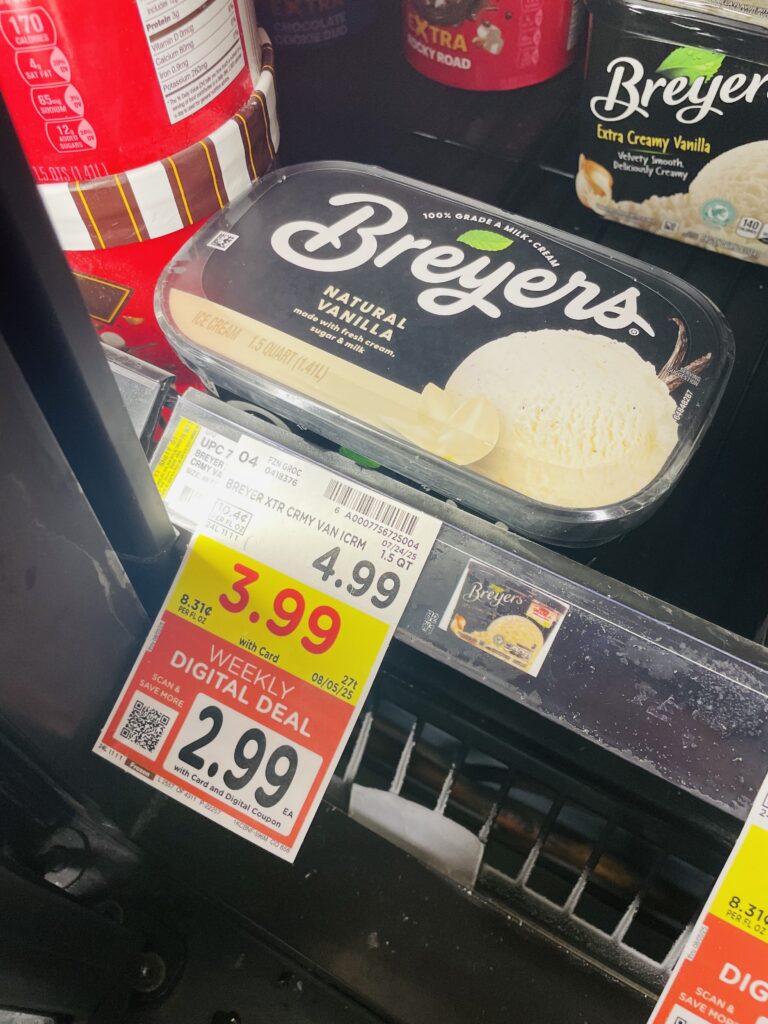 ben & jerrys and breyers kroger shelf image (1)