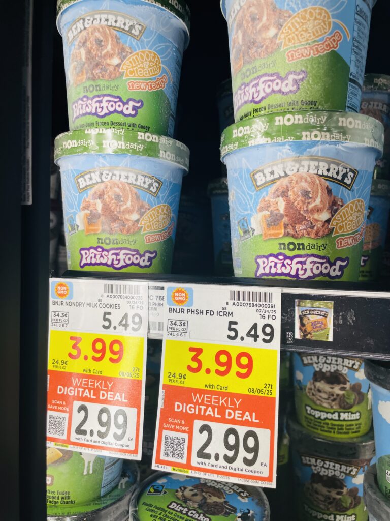 ben & jerrys and breyers kroger shelf image (1)