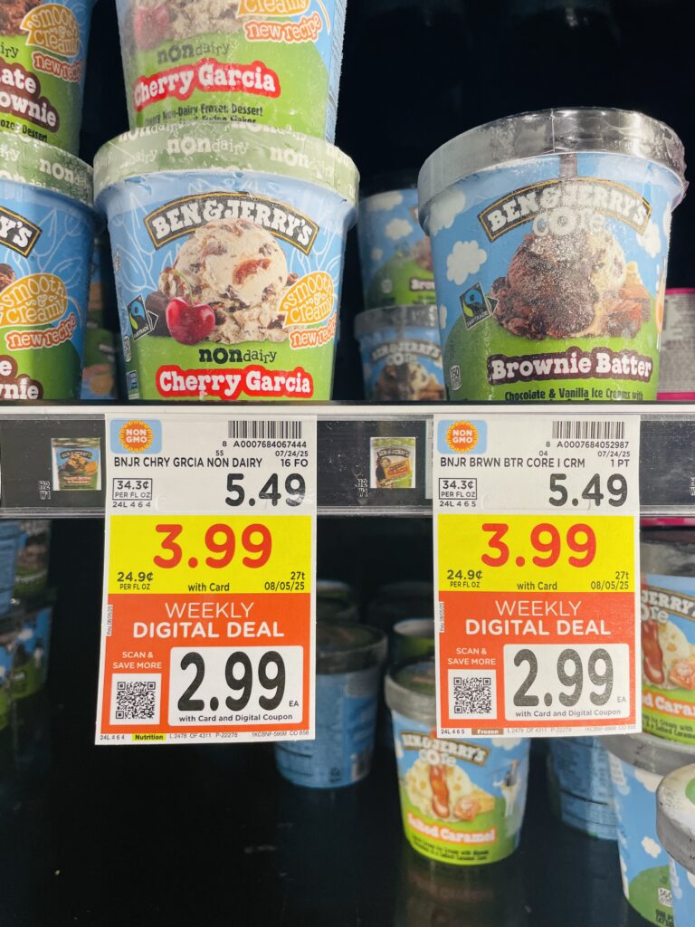 ben & jerrys and breyers kroger shelf image (1)
