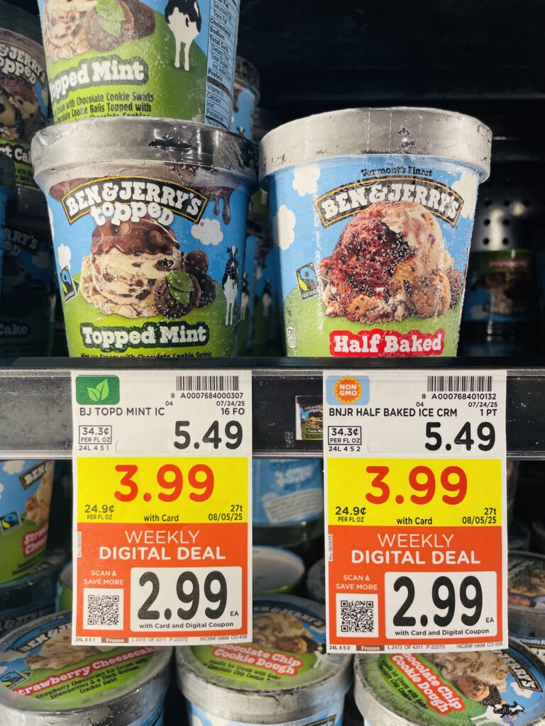 ben & jerrys and breyers kroger shelf image (1)