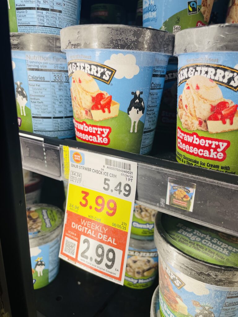 ben & jerrys and breyers kroger shelf image (1)