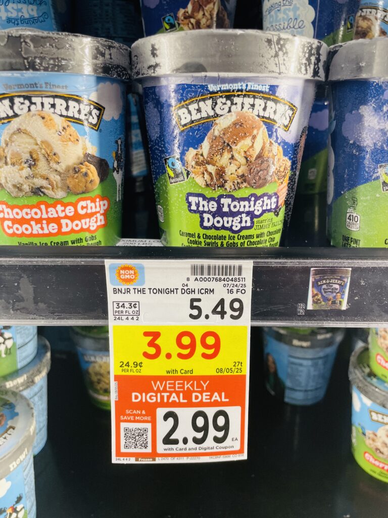 ben & jerrys and breyers kroger shelf image (1)