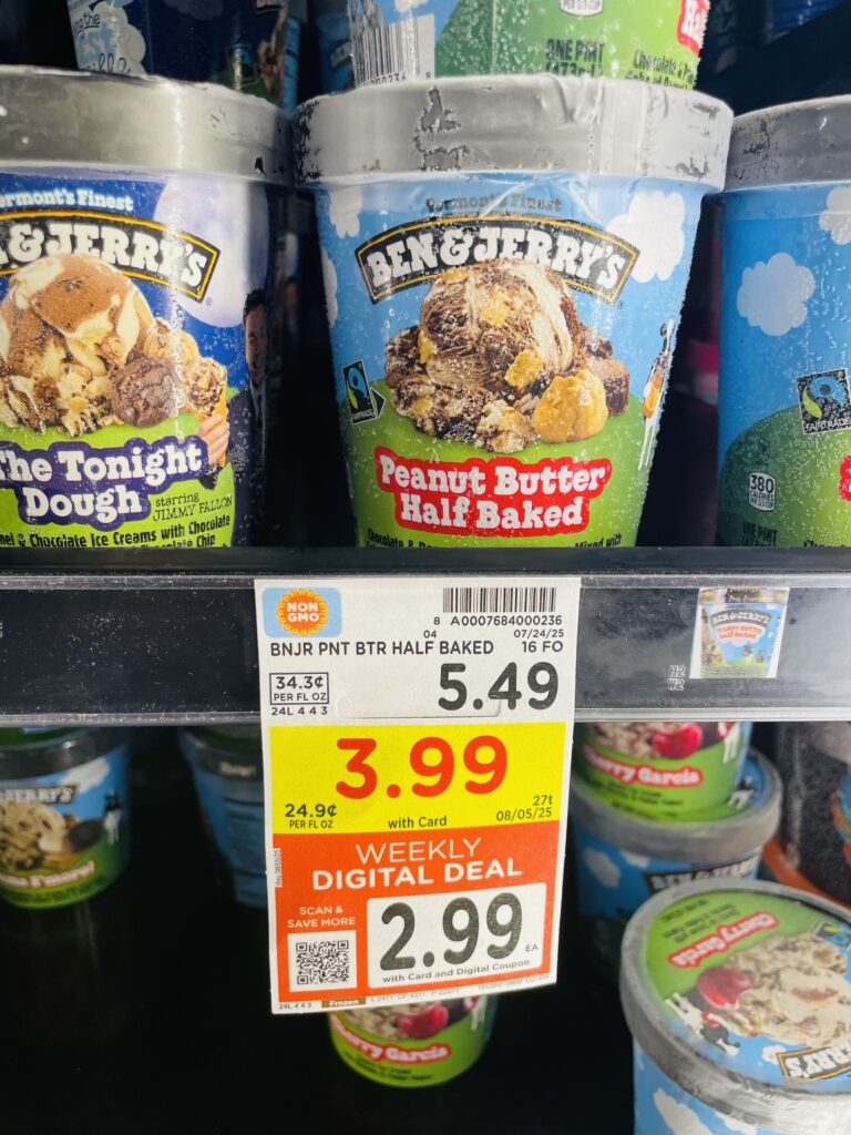 ben & jerrys and breyers kroger shelf image (1)