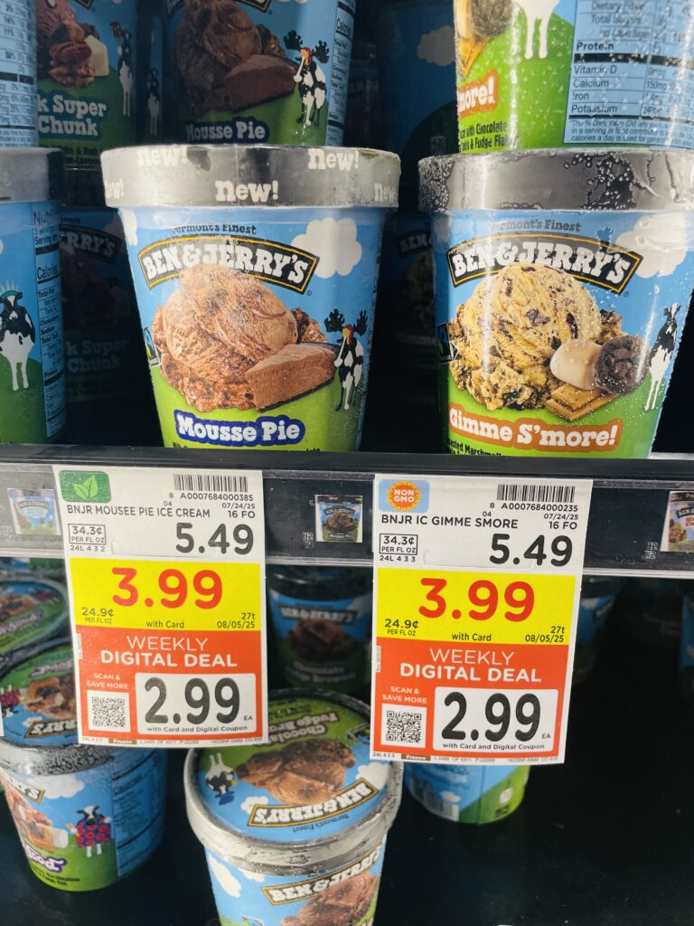 ben & jerrys and breyers kroger shelf image (1)