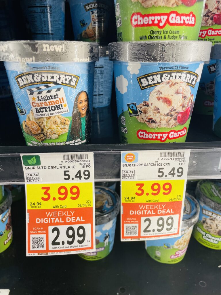ben & jerrys and breyers kroger shelf image (1)