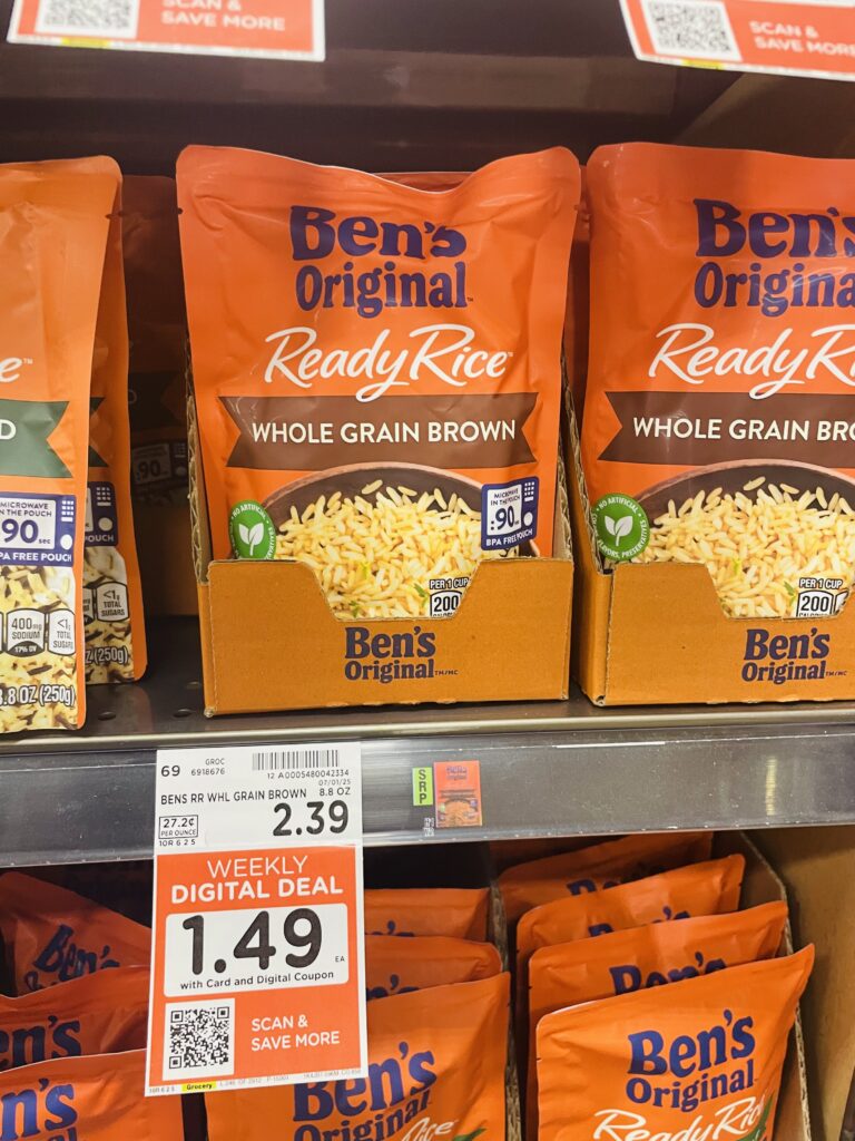 ben's ready rice kroger shelf image (1)