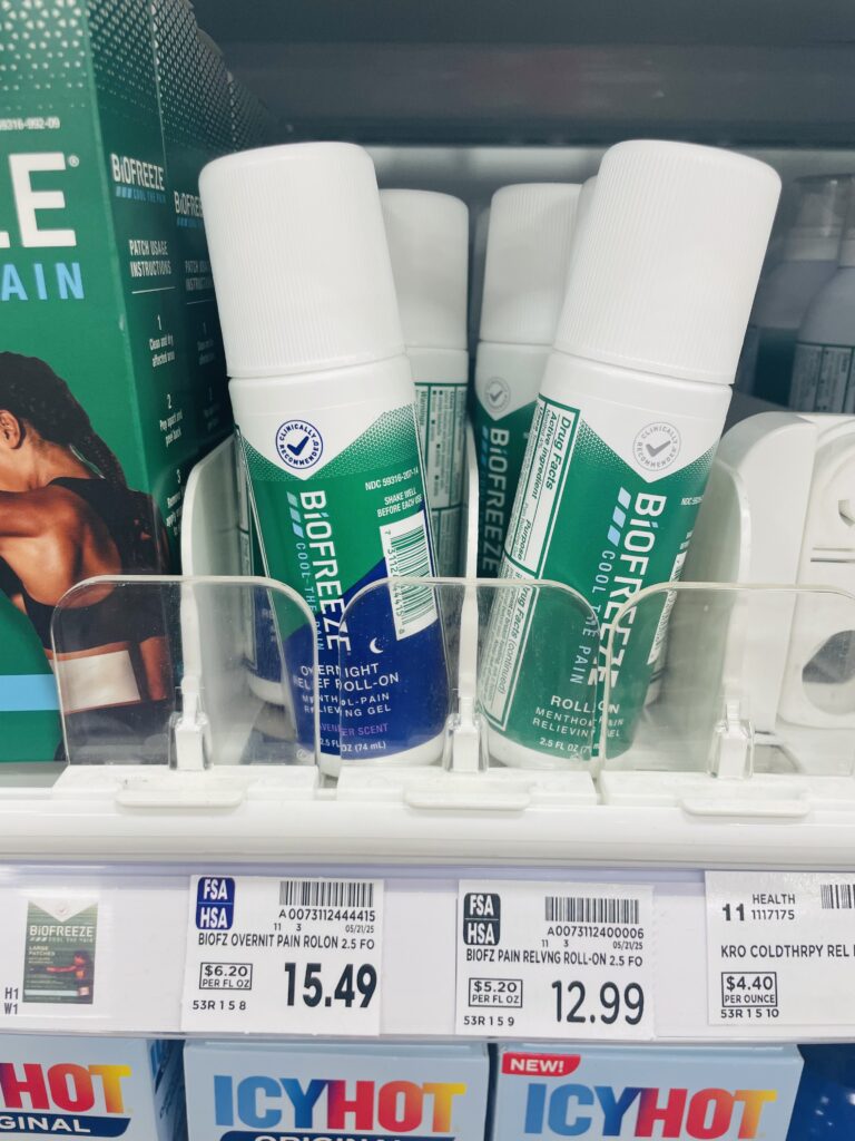 biofreeze kroger shelf image (1)