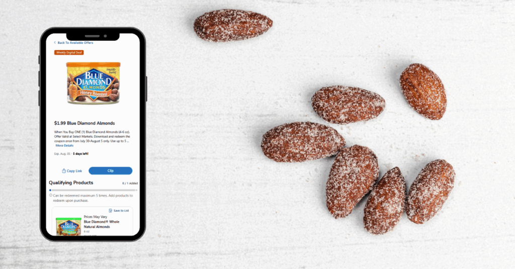 blue diamond almonds