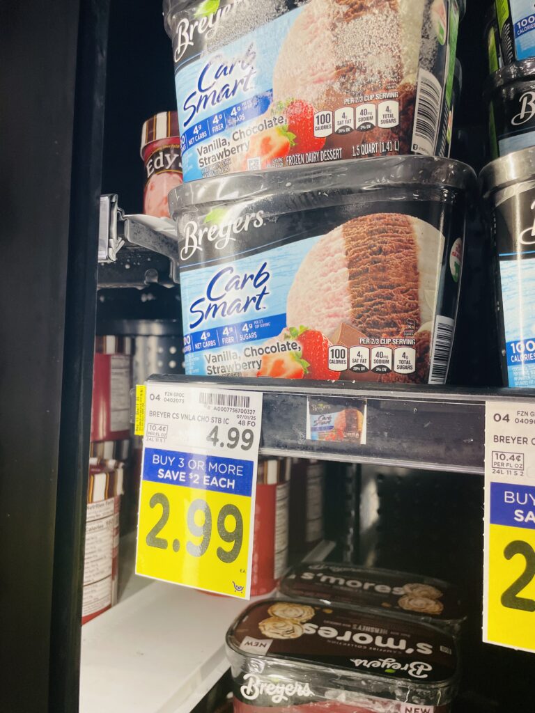 breyers ice cream kroger shelf image (1)