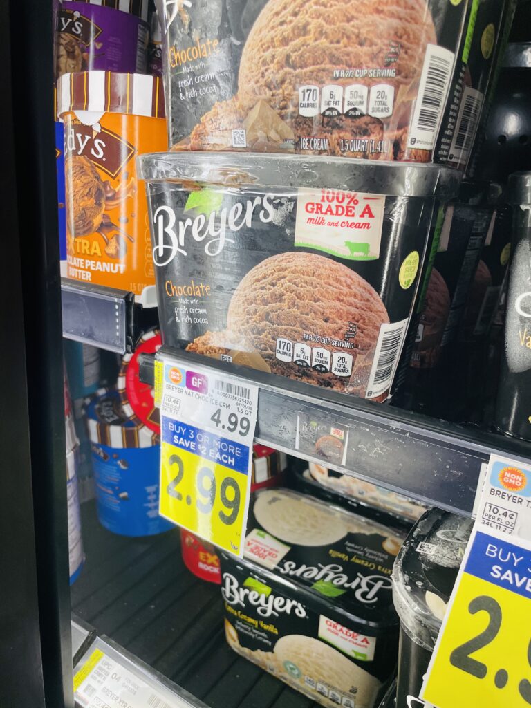 breyers ice cream kroger shelf image (1)