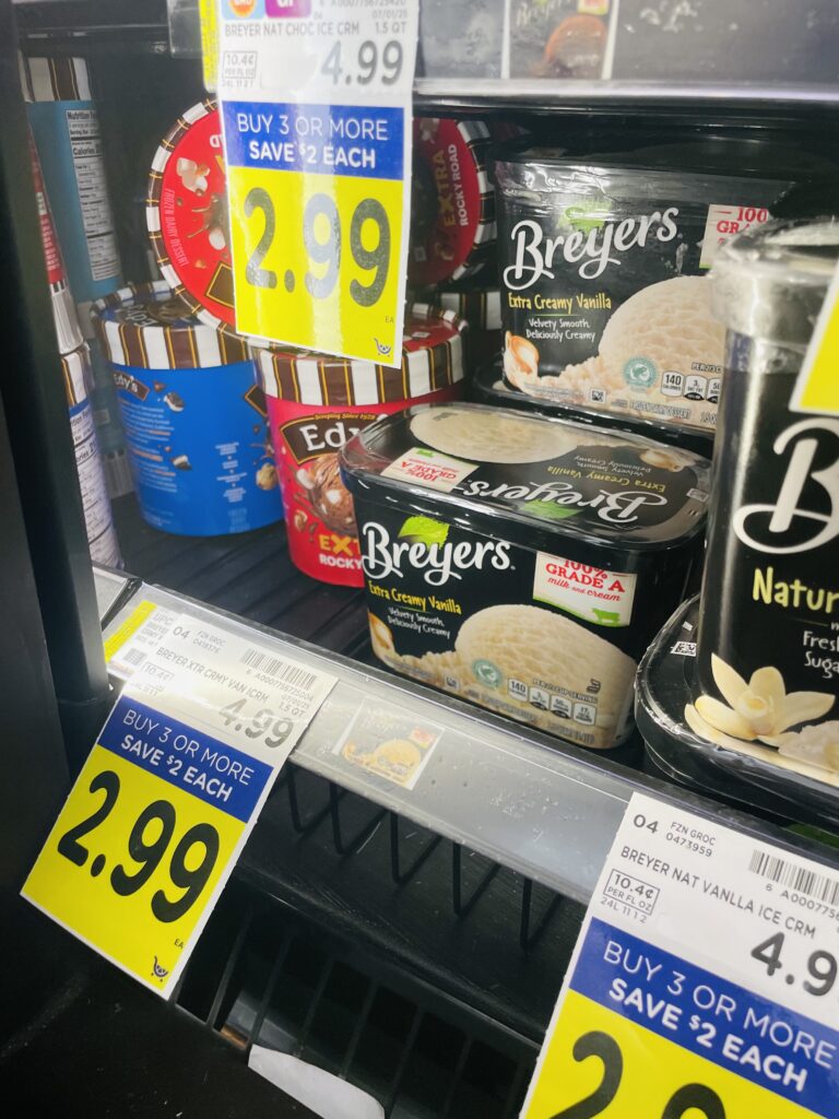 breyers ice cream kroger shelf image (1)