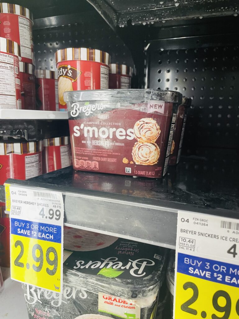 breyers ice cream kroger shelf image (1)