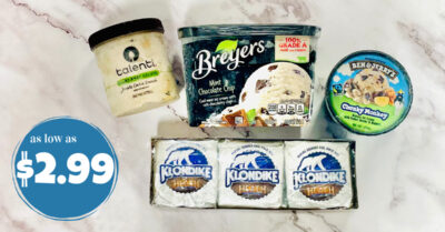 breyers, klondike, talenti and ben & jerry kroger krazy