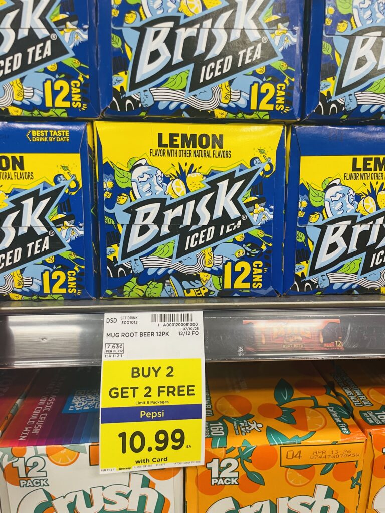 brisk, crush, starry kroger shelf image (6)