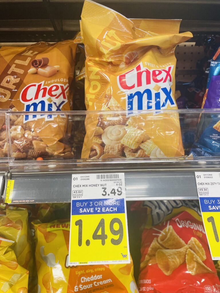 chex mix, gardettos, bugles kroger shelf image (1)