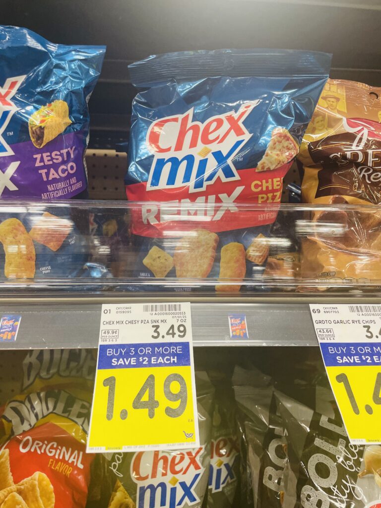 chex mix, gardettos, bugles kroger shelf image (1)