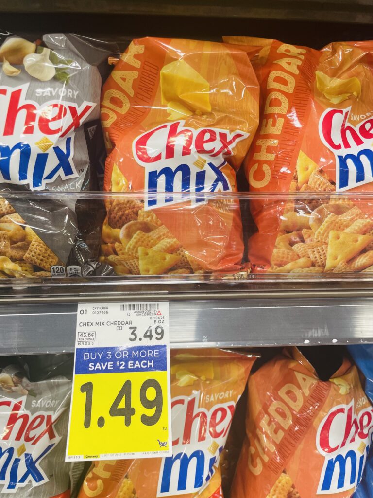 chex mix, gardettos, bugles kroger shelf image (1)